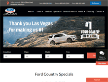 Tablet Screenshot of fordcountrylv.com